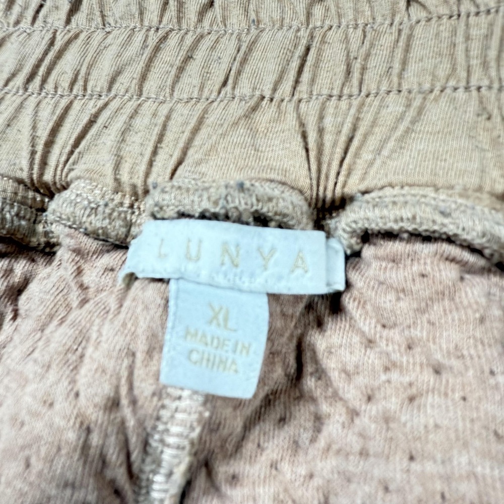 Lunya Shorts Womens XL Pima Cotton Blend Lounge Sleepwear Elastic Waist Cozy - Picture 11 of 15